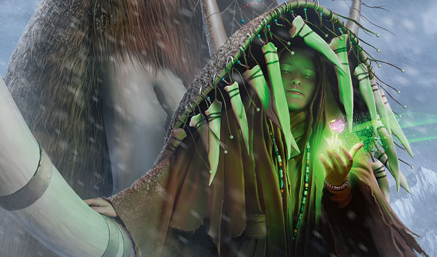 Sussurradora dos Ermos | Arte de: David Gaillet